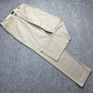 J.CREW Pants Men 32 x 32 Beige Mercantile Flex Straight Fit Stretch